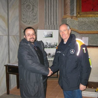Luca e Franco Gabrielli, ex Responsabile della Protezione Civile Italiana